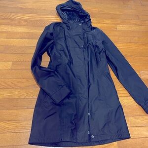 Mountian Hardware knee length rain jacket